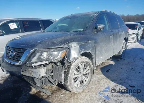 2020 Nissan Pathfinder S 4Wd z USA, uszkodzony, nr VIN 5N1DR2AM4LC645284